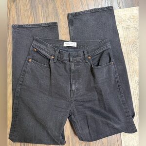 Abercrombie curve love size 28 Jeans black straight leg